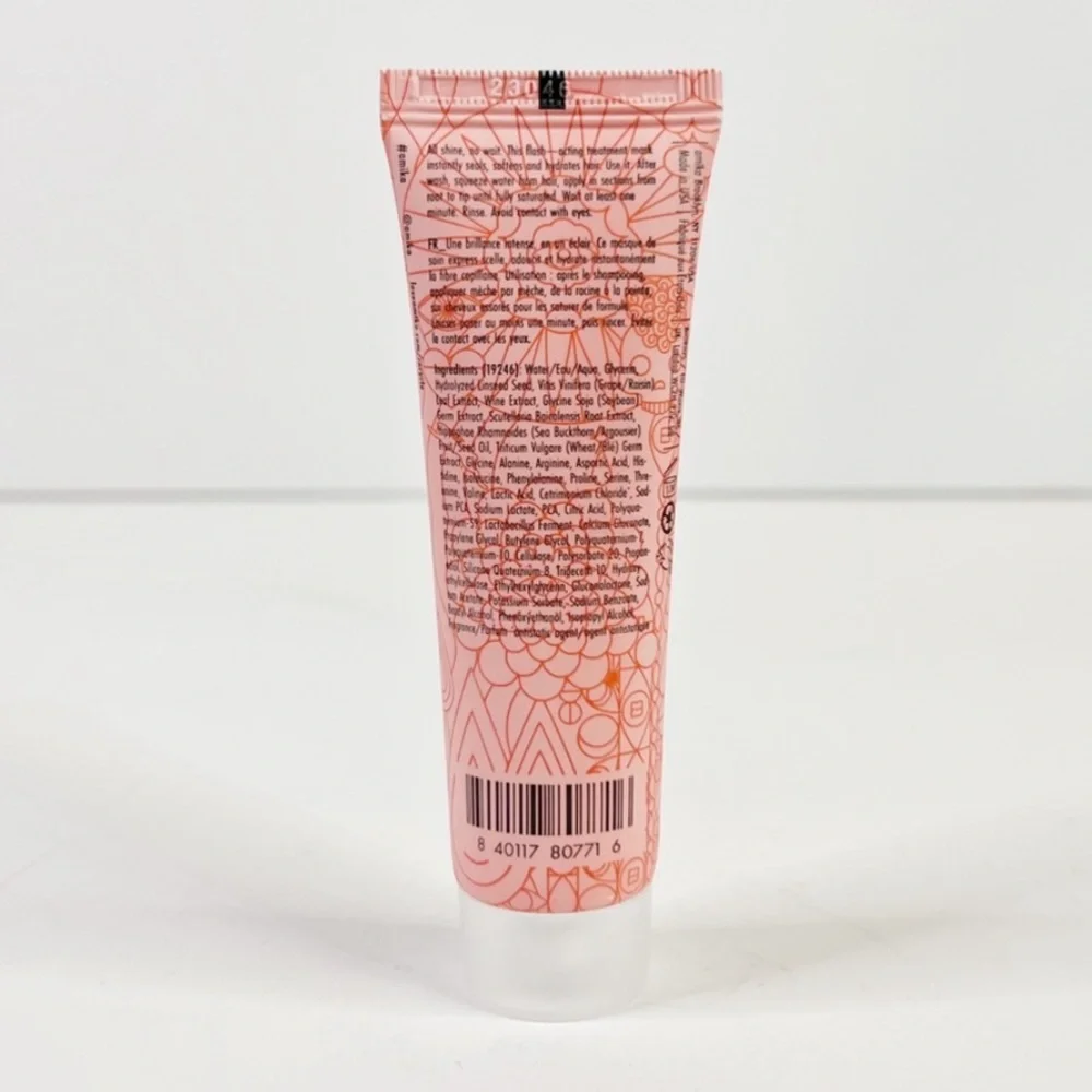 🌻 3/$20 🆕 Amika Flash Instant Shine Treatment Hair Mask Hydrates & Softens, 1 oz